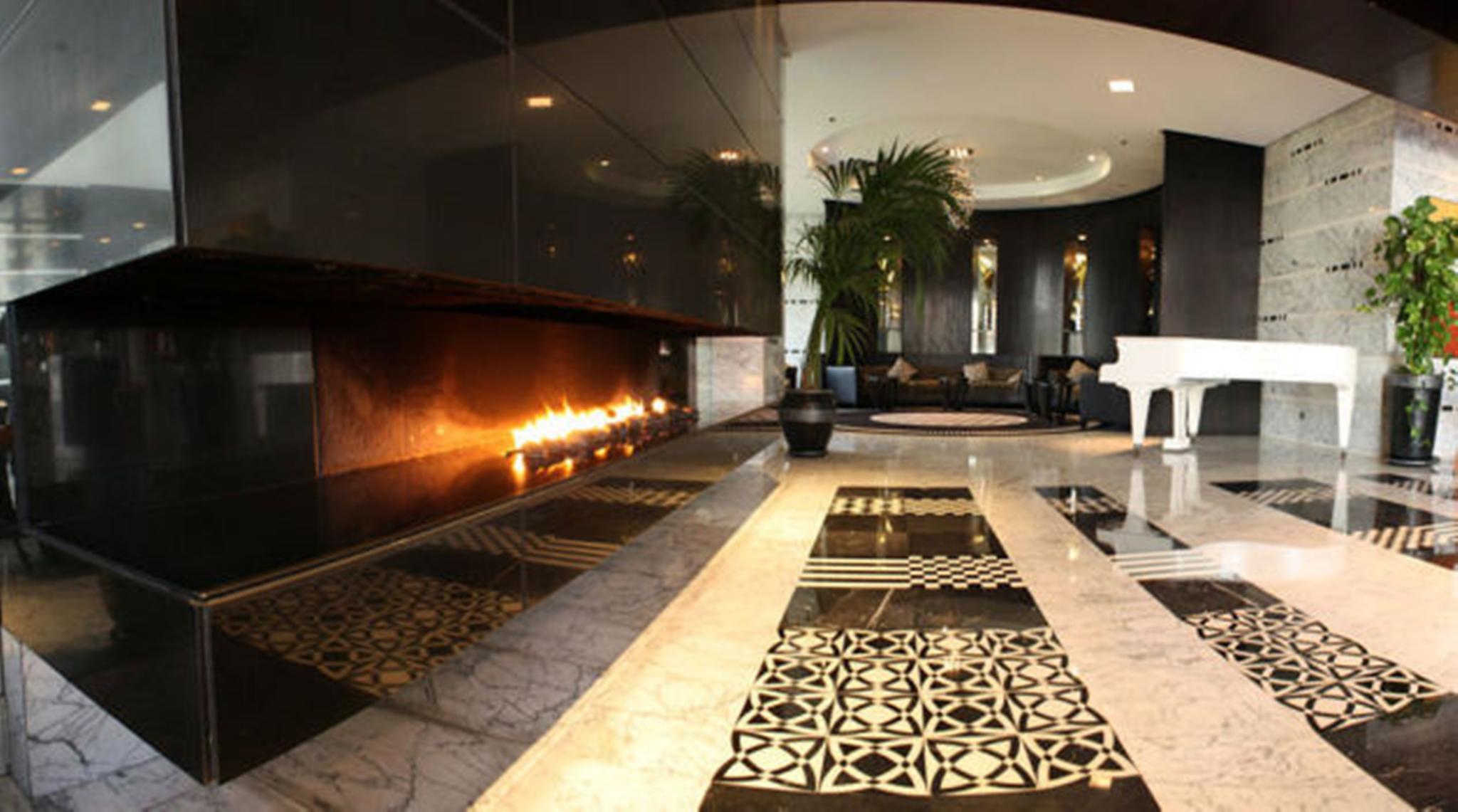 호텔 파라 카사블랑카 외부 사진 The lobby of the hotel