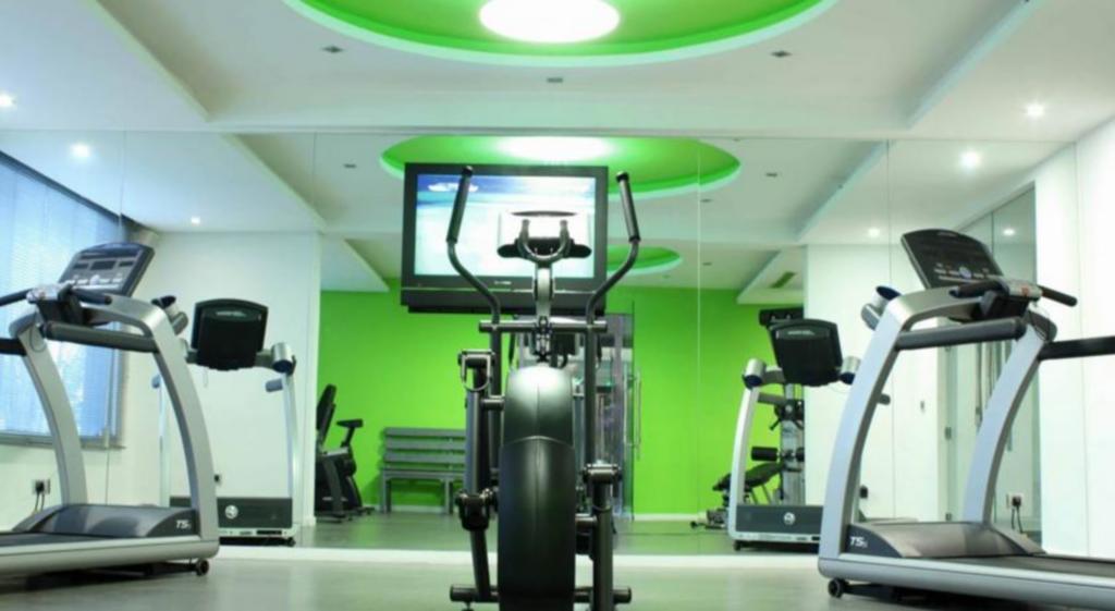 호텔 파라 카사블랑카 외부 사진 The gym at the hotel